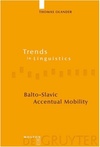 Balto-Slavic accentual mobility: cover